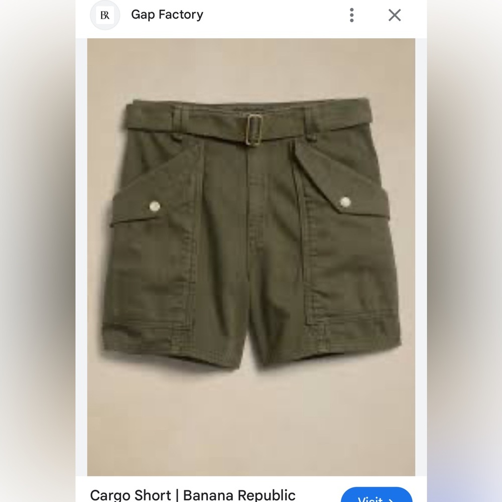 Banana Republic factory cargo shorts 0
